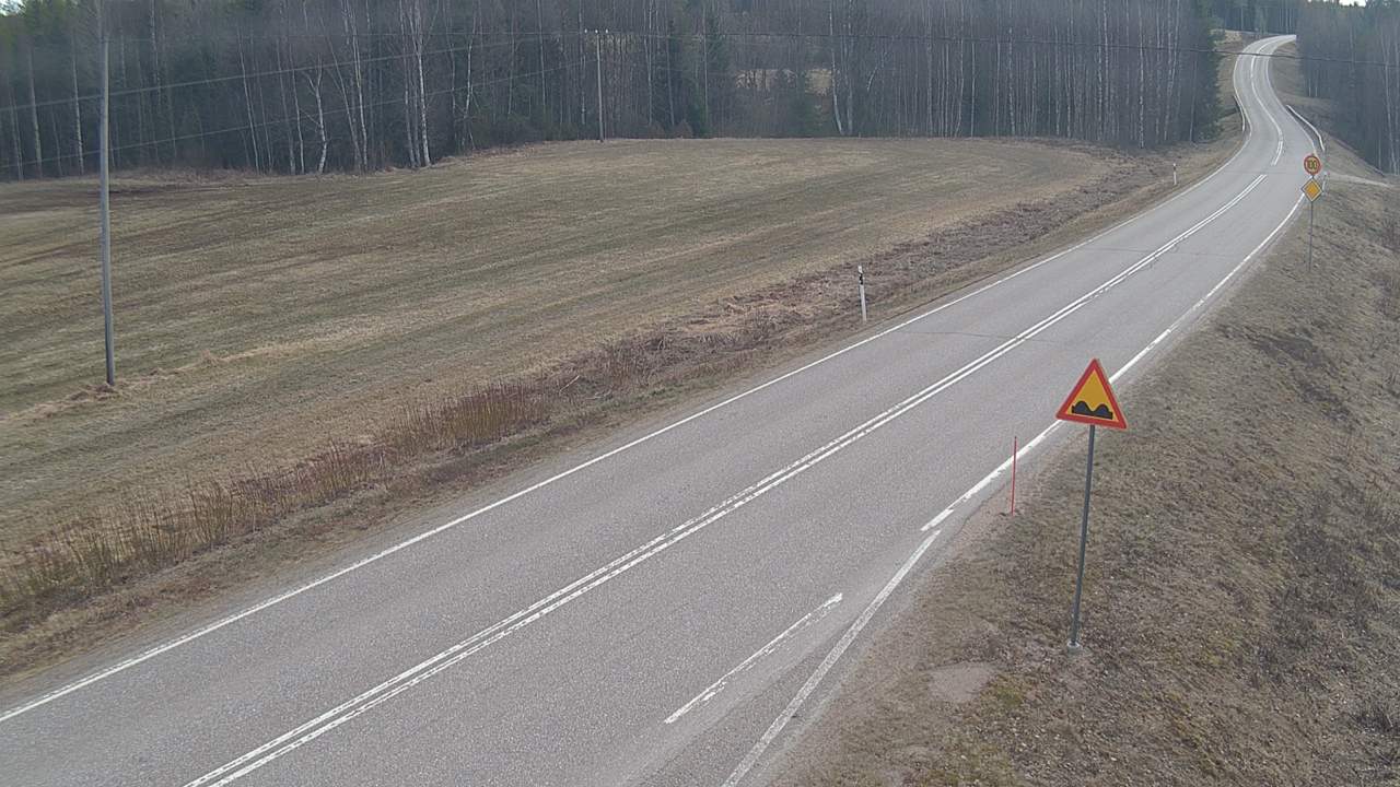 Weather Camera Image Väg 78 Puolanka, Paasikoski, Puolanka, Kainuu