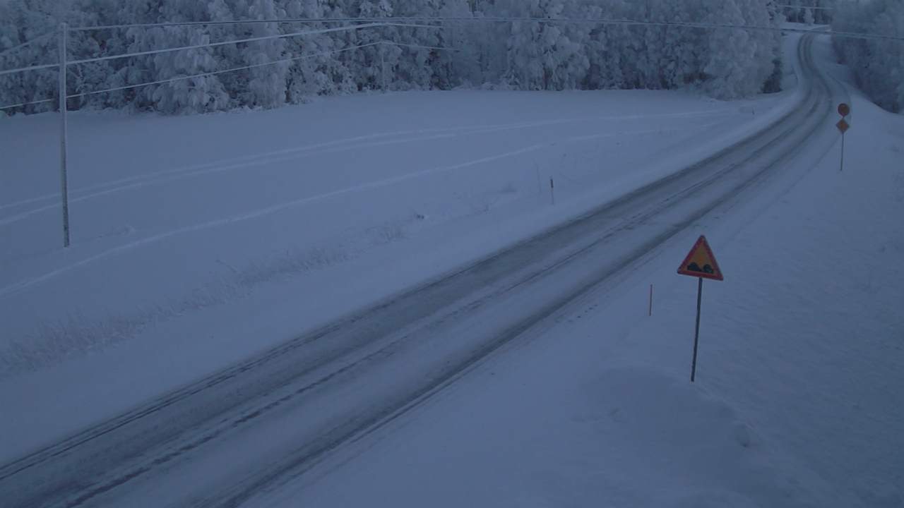 Weather Camera Image Väg 78 Puolanka, Paasikoski, Puolanka, Kainuu