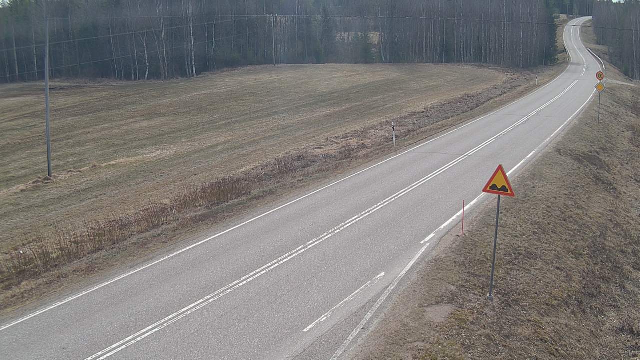 Weather Camera Image Väg 78 Puolanka, Paasikoski, Puolanka, Kainuu