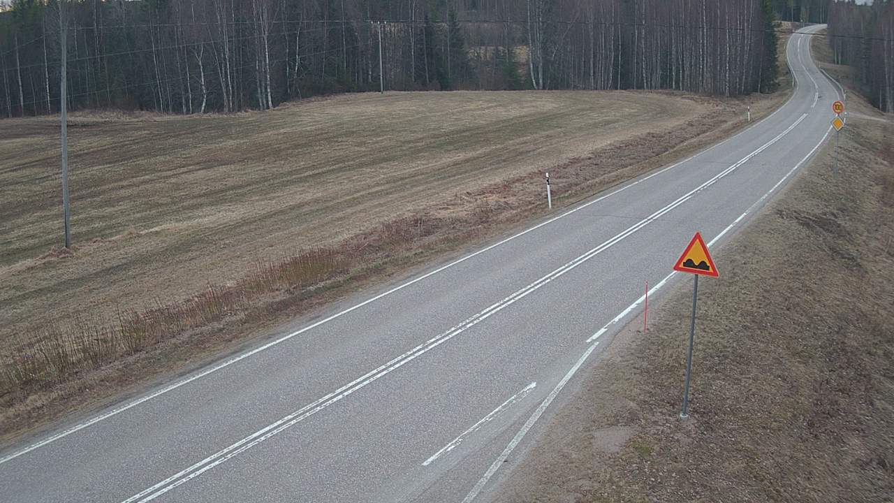 Weather Camera Image Väg 78 Puolanka, Paasikoski, Puolanka, Kainuu