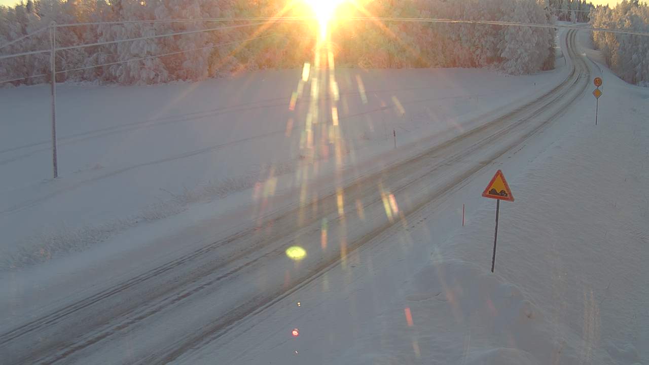Weather Camera Image Road 78 Puolanka, Paasikoski, Puolanka, Kainuu