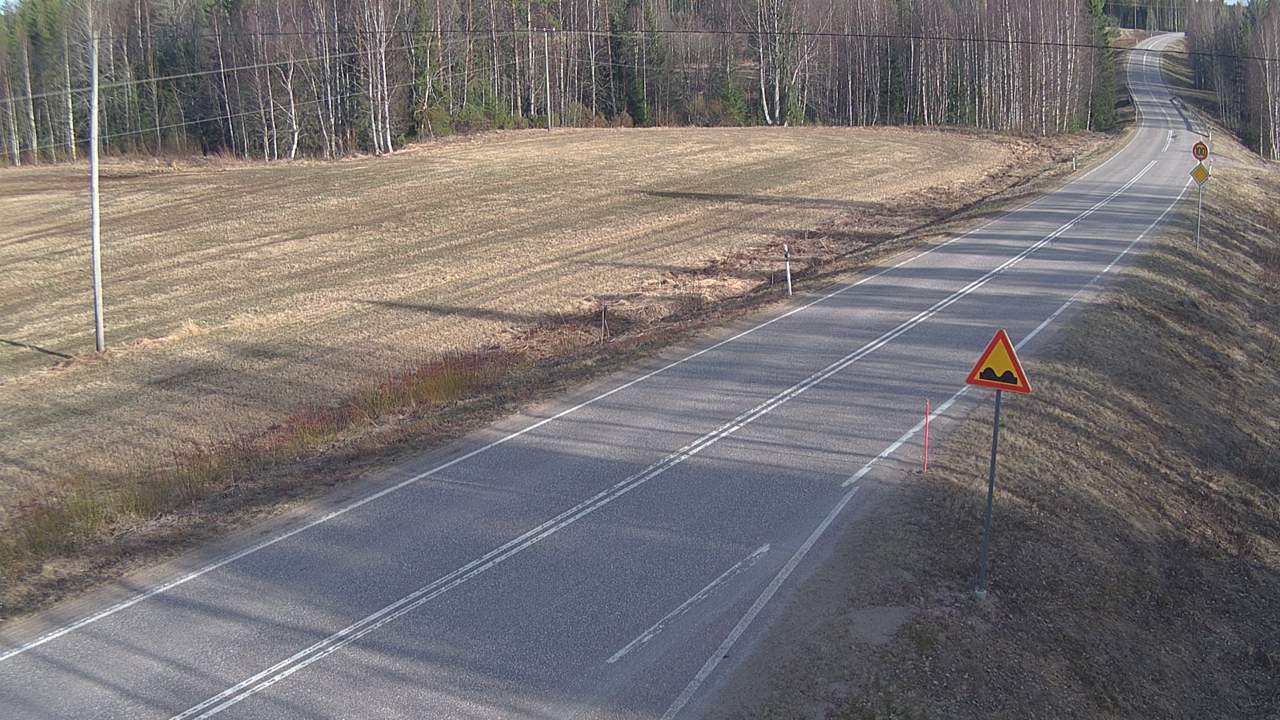 Weather Camera Image Road 78 Puolanka, Paasikoski, Puolanka, Kainuu