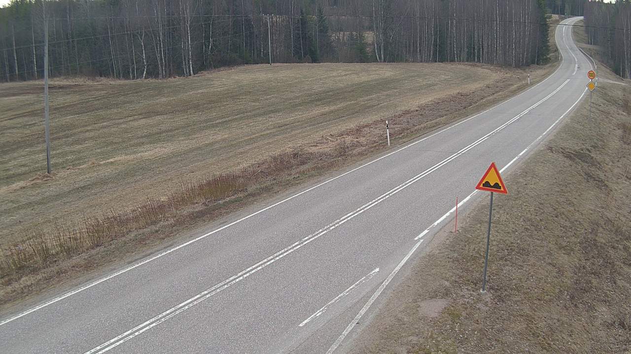Weather Camera Image Väg 78 Puolanka, Paasikoski, Puolanka, Kainuu