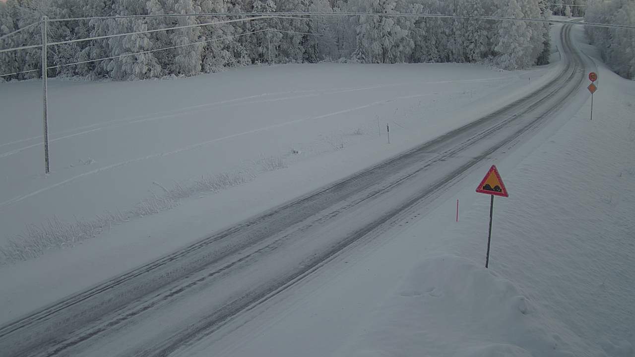 Weather Camera Image Väg 78 Puolanka, Paasikoski, Puolanka, Kainuu