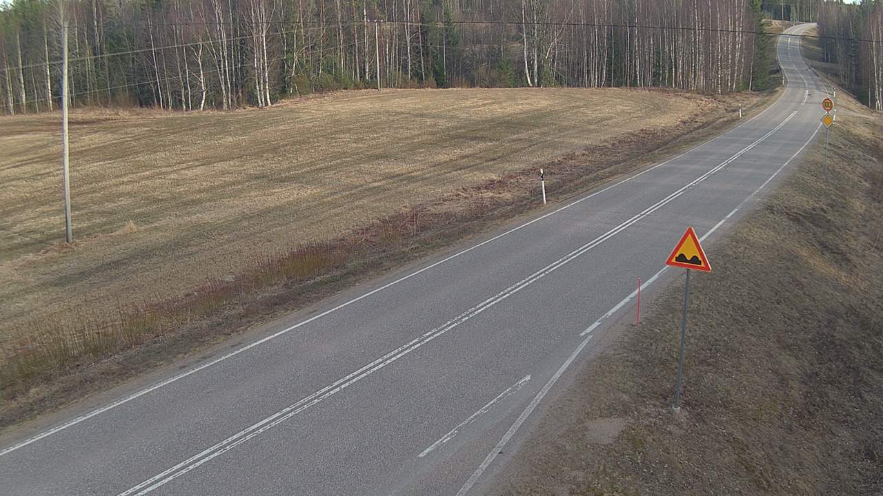 Weather Camera Image Road 78 Puolanka, Paasikoski, Puolanka, Kainuu
