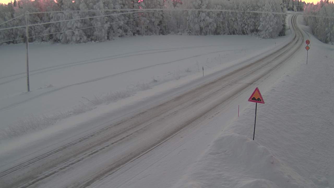 Weather Camera Image Road 78 Puolanka, Paasikoski, Puolanka, Kainuu