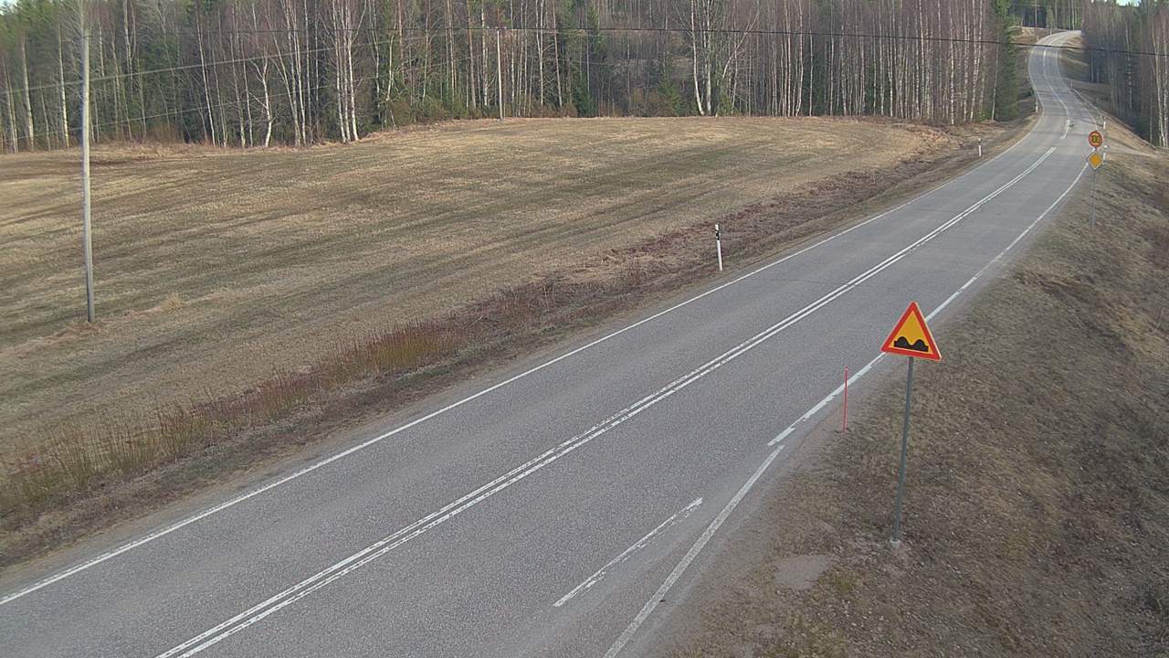 Weather Camera Image Road 78 Puolanka, Paasikoski, Puolanka, Kainuu