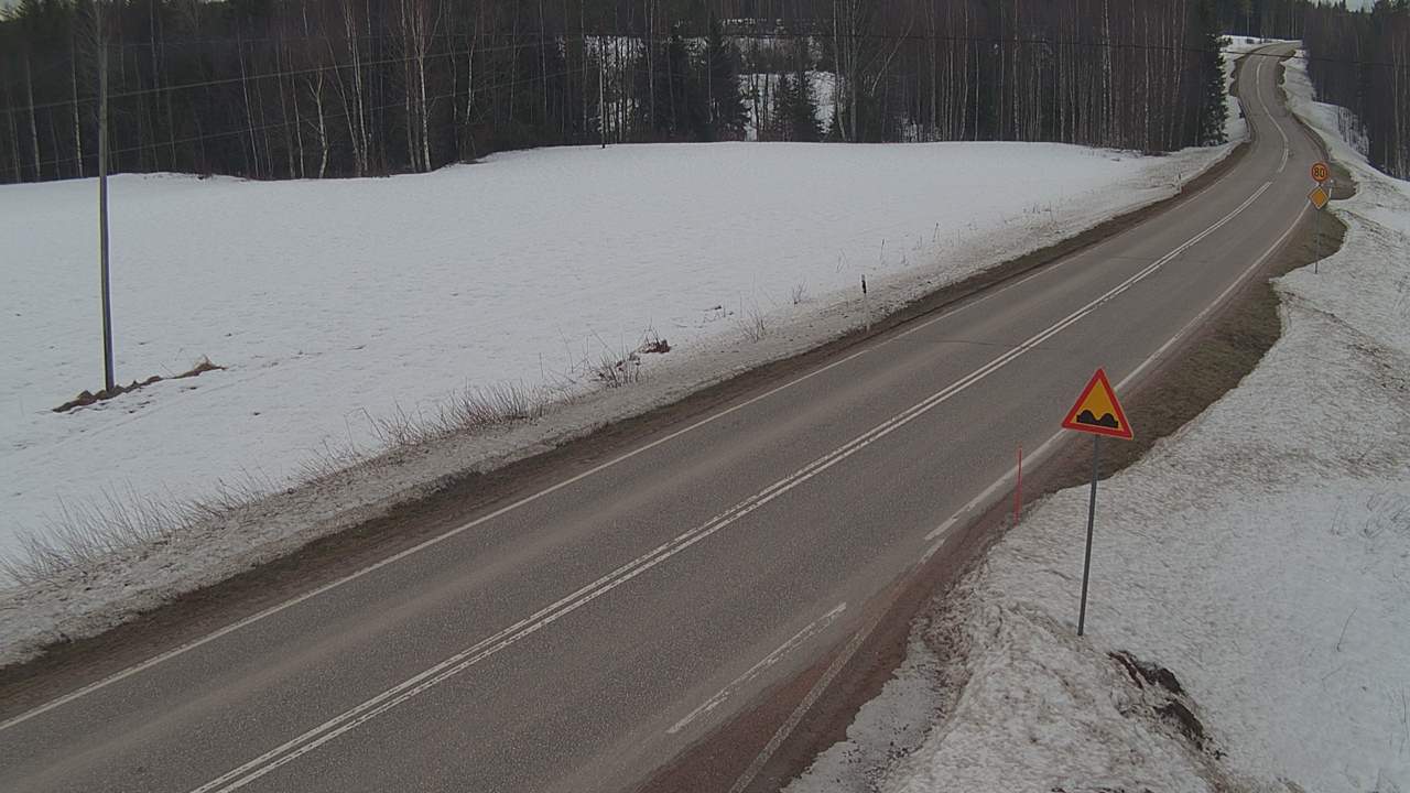 Weather Camera Image Väg 78 Puolanka, Paasikoski, Puolanka, Kainuu