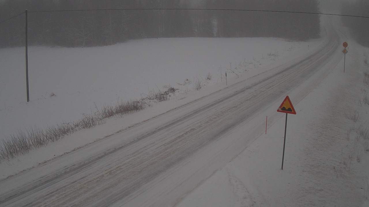 Weather Camera Image Väg 78 Puolanka, Paasikoski, Puolanka, Kainuu