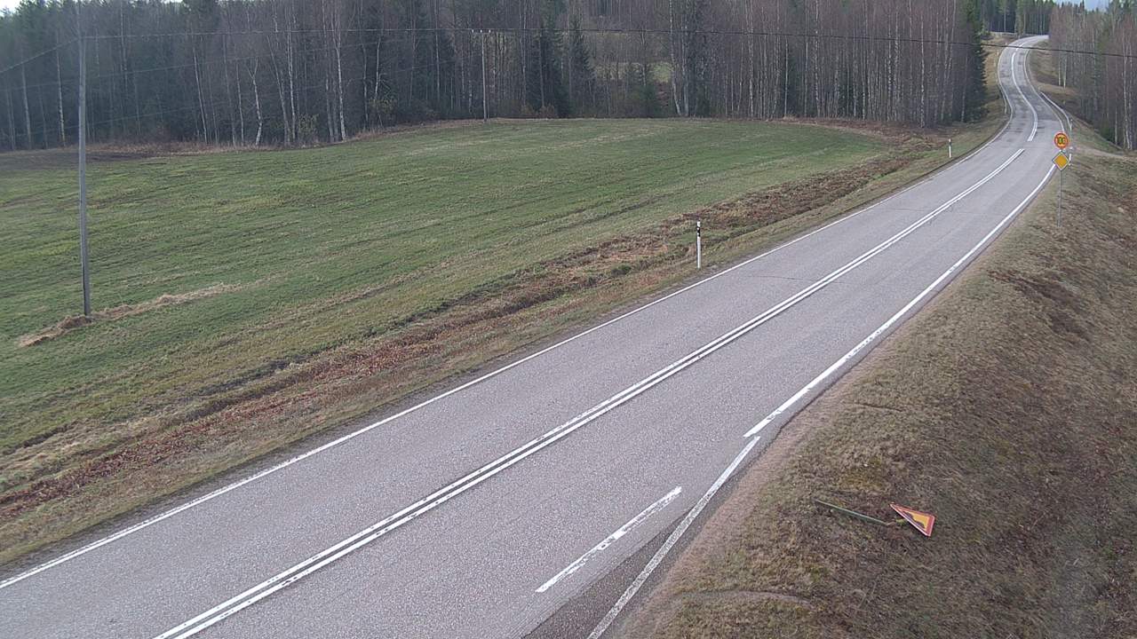 Weather Camera Image Road 78 Puolanka, Paasikoski, Puolanka, Kainuu