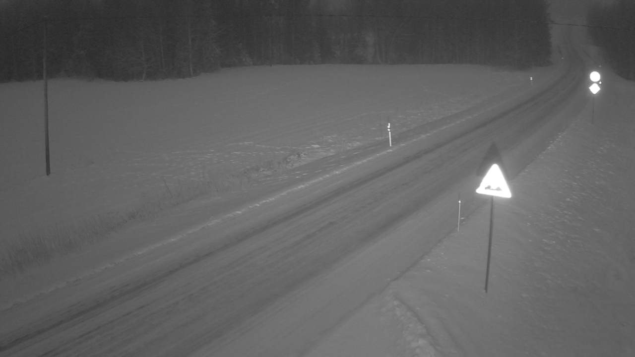 Weather Camera Image Väg 78 Puolanka, Paasikoski, Puolanka, Kainuu
