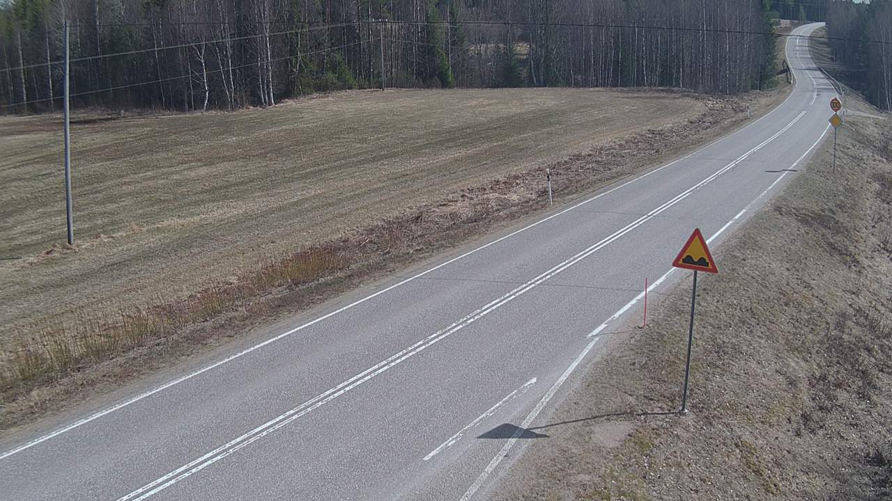 Weather Camera Image Väg 78 Puolanka, Paasikoski, Puolanka, Kainuu