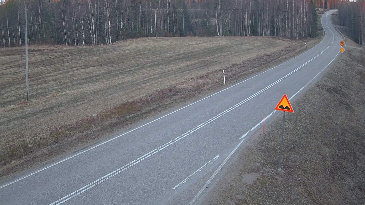 Weather Camera Image Road 78 Puolanka, Paasikoski, Puolanka, Kainuu