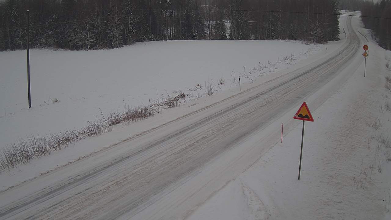 Weather Camera Image Väg 78 Puolanka, Paasikoski, Puolanka, Kainuu