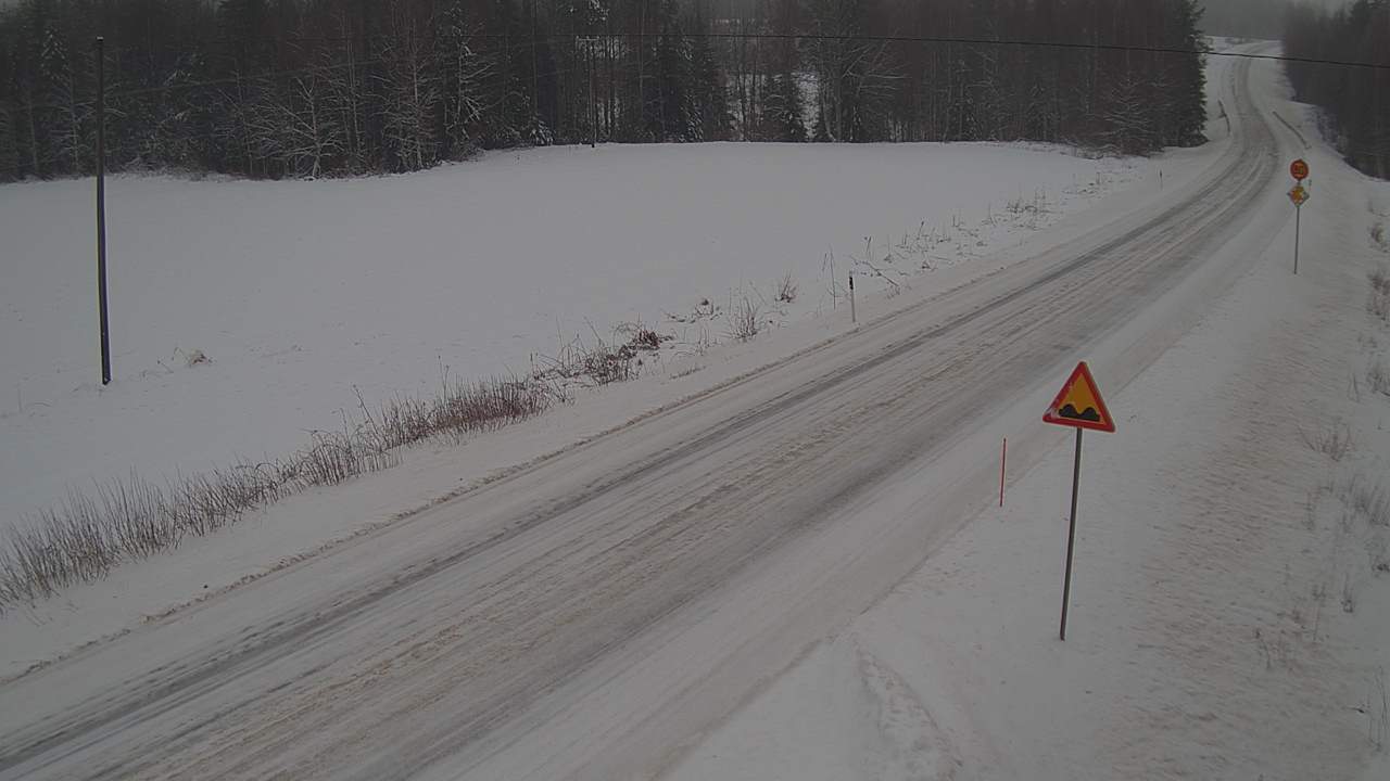 Weather Camera Image Väg 78 Puolanka, Paasikoski, Puolanka, Kainuu