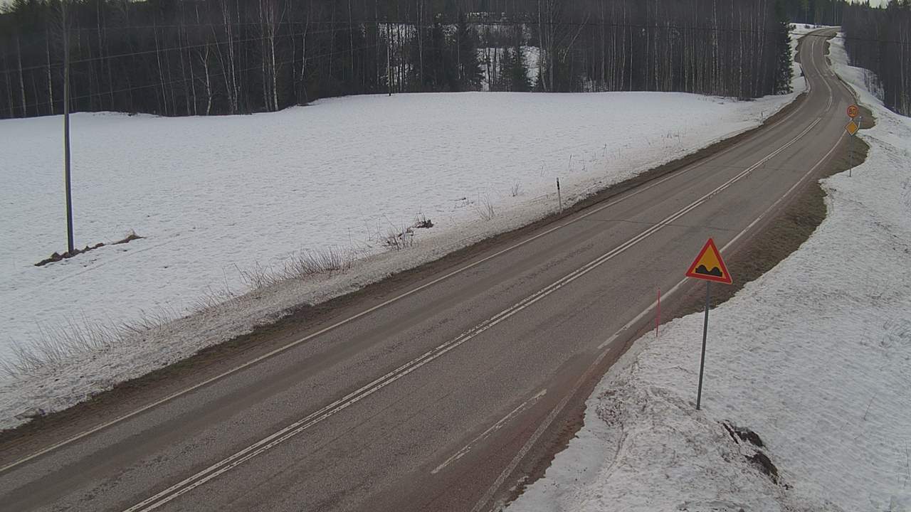 Weather Camera Image Väg 78 Puolanka, Paasikoski, Puolanka, Kainuu