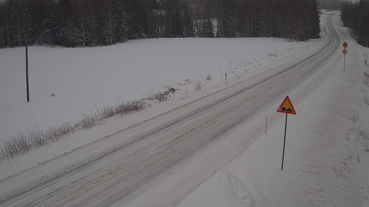 Weather Camera Image Väg 78 Puolanka, Paasikoski, Puolanka, Kainuu