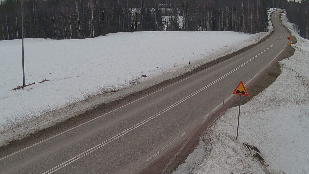 Weather Camera Image Väg 78 Puolanka, Paasikoski, Puolanka, Kainuu