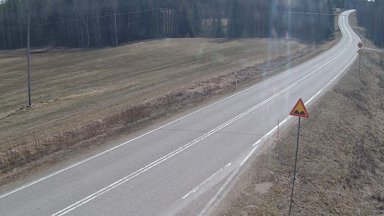Weather Camera Image Väg 78 Puolanka, Paasikoski, Puolanka, Kainuu