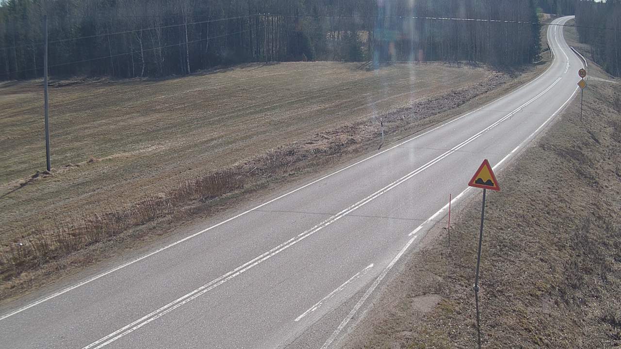 Weather Camera Image Väg 78 Puolanka, Paasikoski, Puolanka, Kainuu