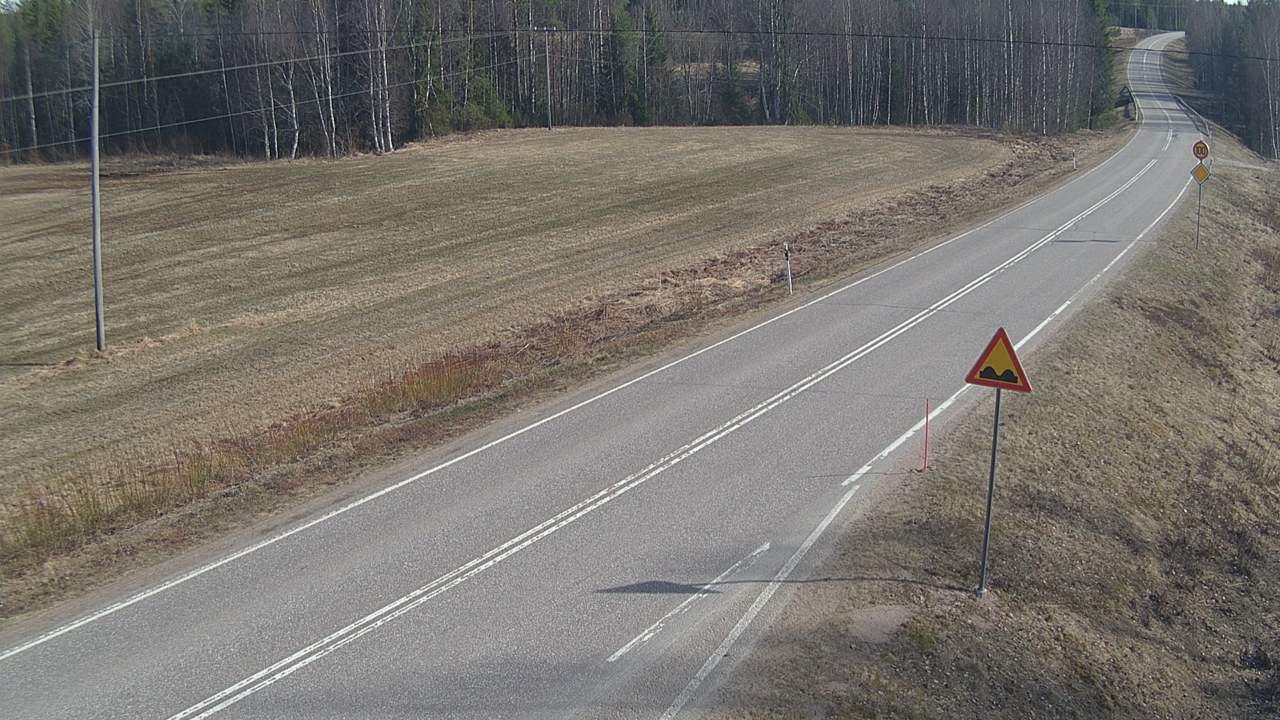 Weather Camera Image Road 78 Puolanka, Paasikoski, Puolanka, Kainuu