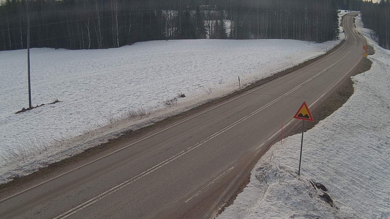 Weather Camera Image Väg 78 Puolanka, Paasikoski, Puolanka, Kainuu