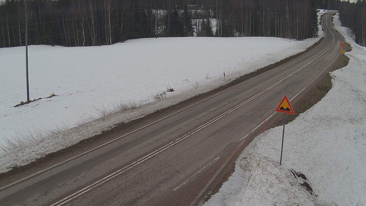 Weather Camera Image Väg 78 Puolanka, Paasikoski, Puolanka, Kainuu