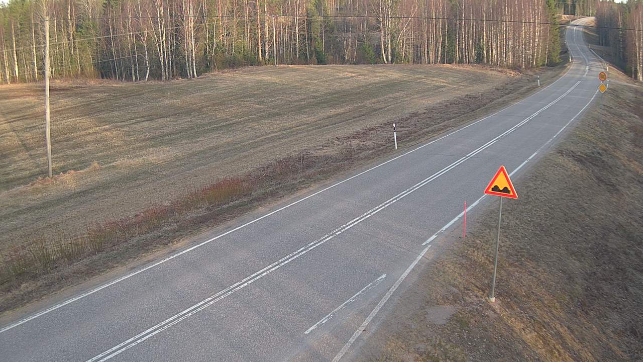 Weather Camera Image Road 78 Puolanka, Paasikoski, Puolanka, Kainuu