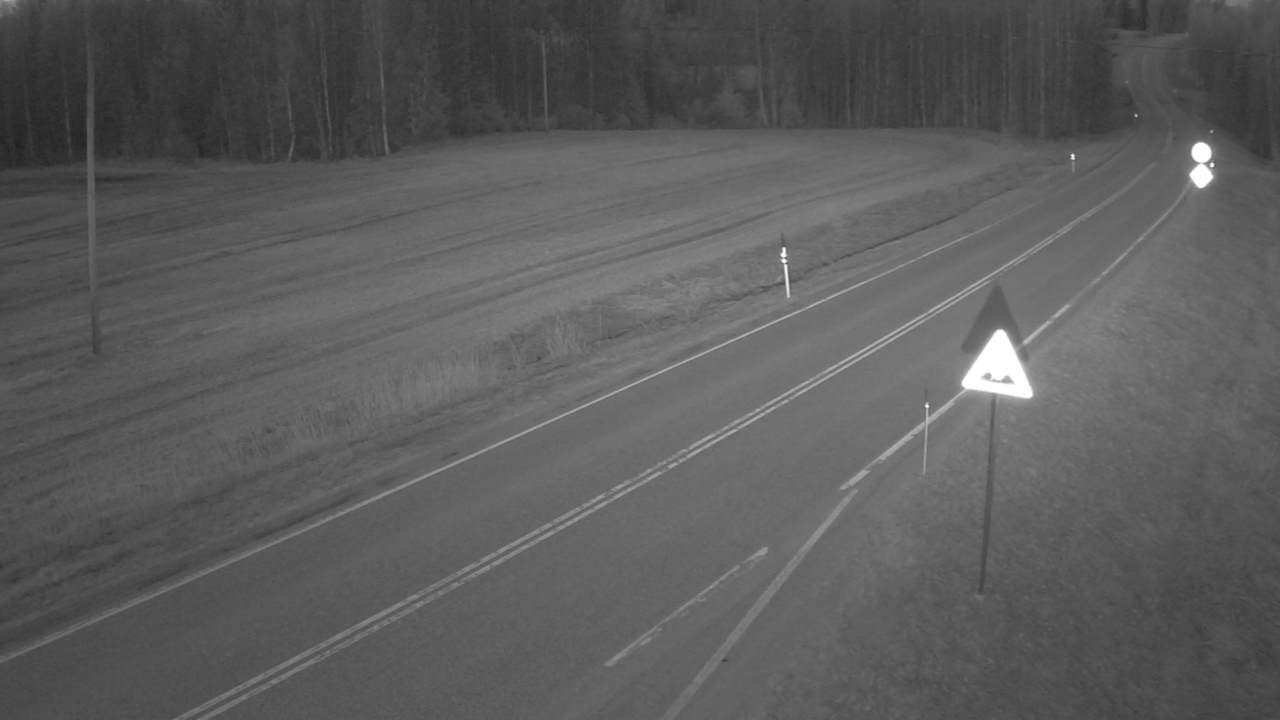 Weather Camera Image Road 78 Puolanka, Paasikoski, Puolanka, Kainuu