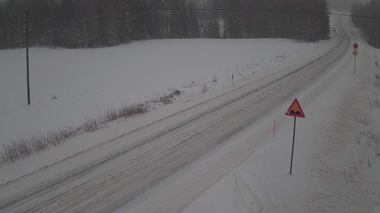 Weather Camera Image Väg 78 Puolanka, Paasikoski, Puolanka, Kainuu