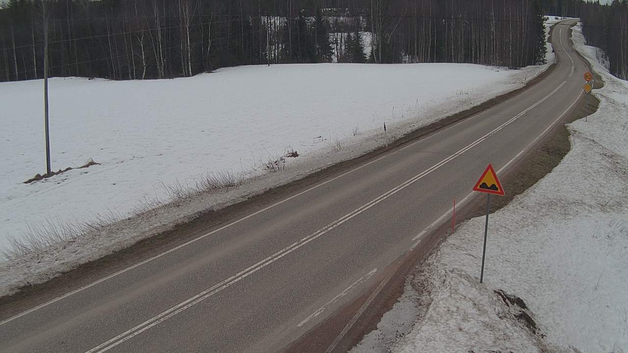 Weather Camera Image Väg 78 Puolanka, Paasikoski, Puolanka, Kainuu
