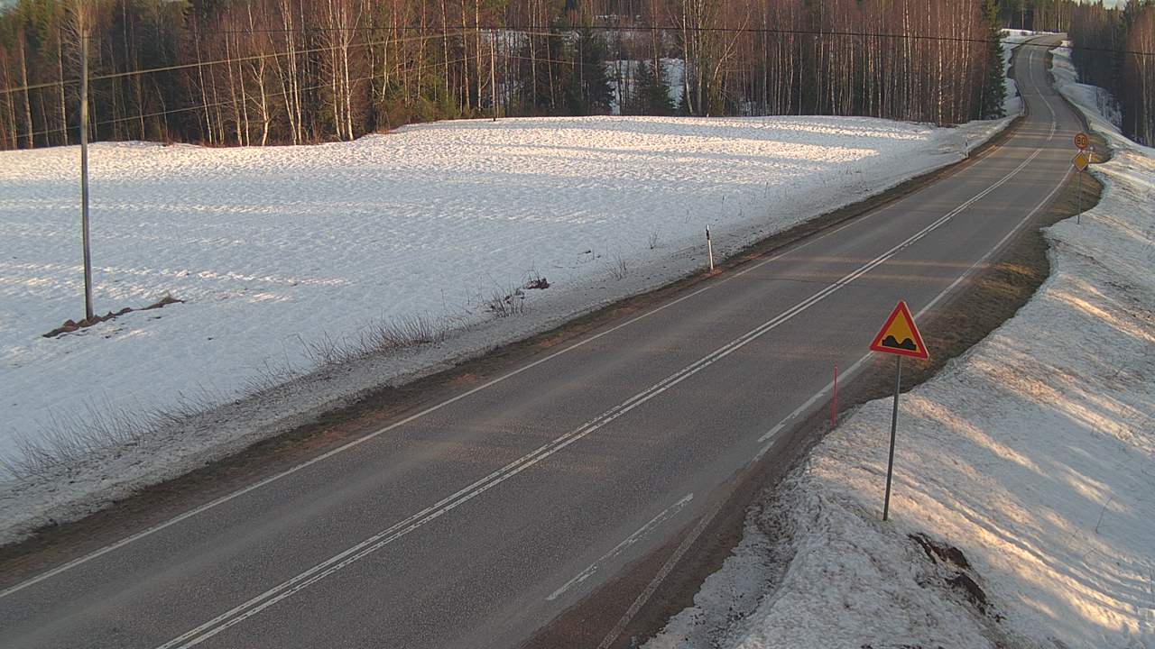 Weather Camera Image Väg 78 Puolanka, Paasikoski, Puolanka, Kainuu