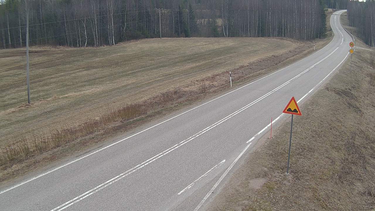 Weather Camera Image Väg 78 Puolanka, Paasikoski, Puolanka, Kainuu