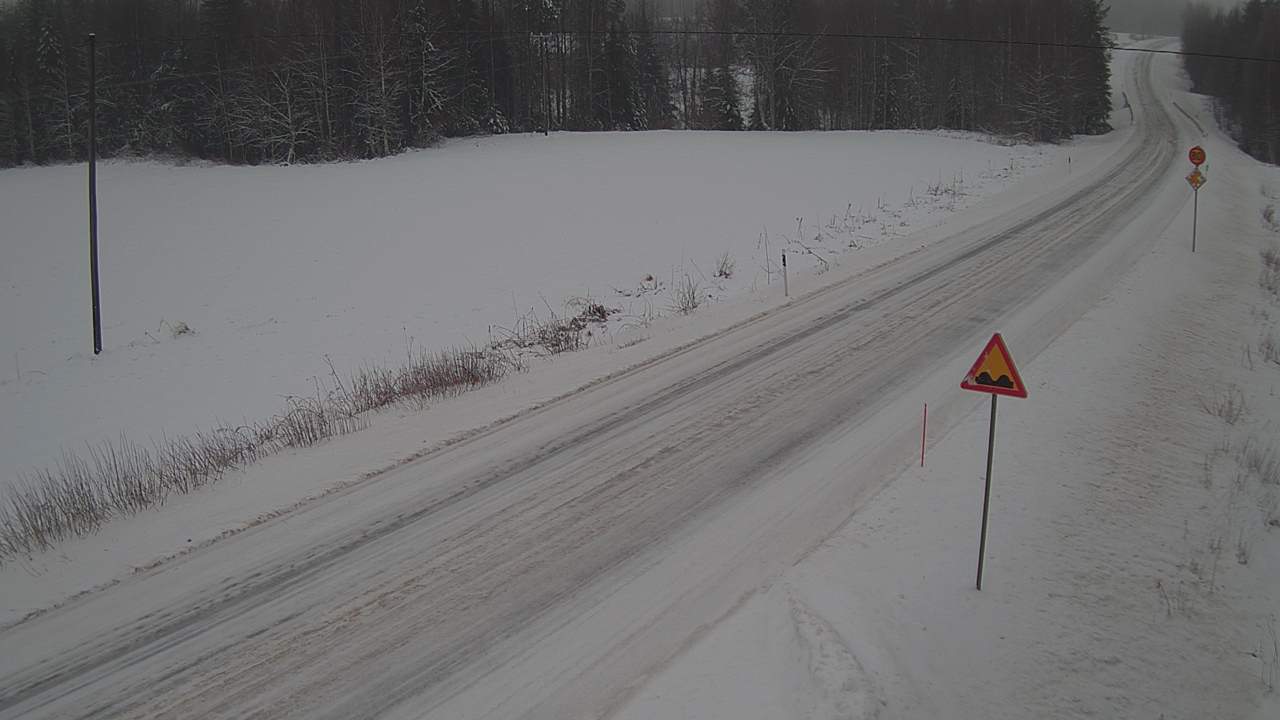 Weather Camera Image Väg 78 Puolanka, Paasikoski, Puolanka, Kainuu
