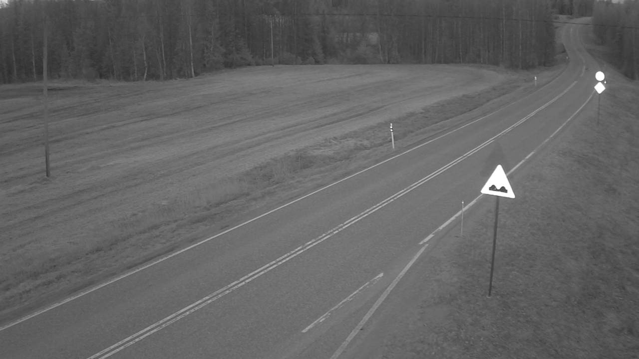 Weather Camera Image Väg 78 Puolanka, Paasikoski, Puolanka, Kainuu