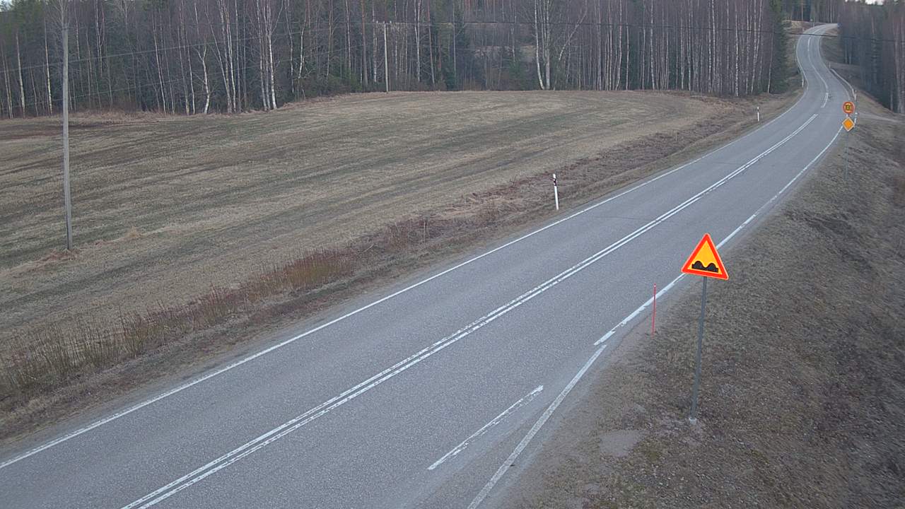 Weather Camera Image Road 78 Puolanka, Paasikoski, Puolanka, Kainuu