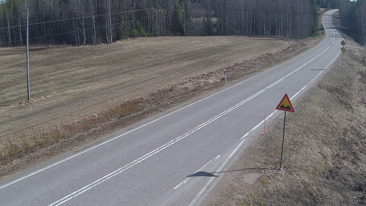 Weather Camera Image Road 78 Puolanka, Paasikoski, Puolanka, Kainuu