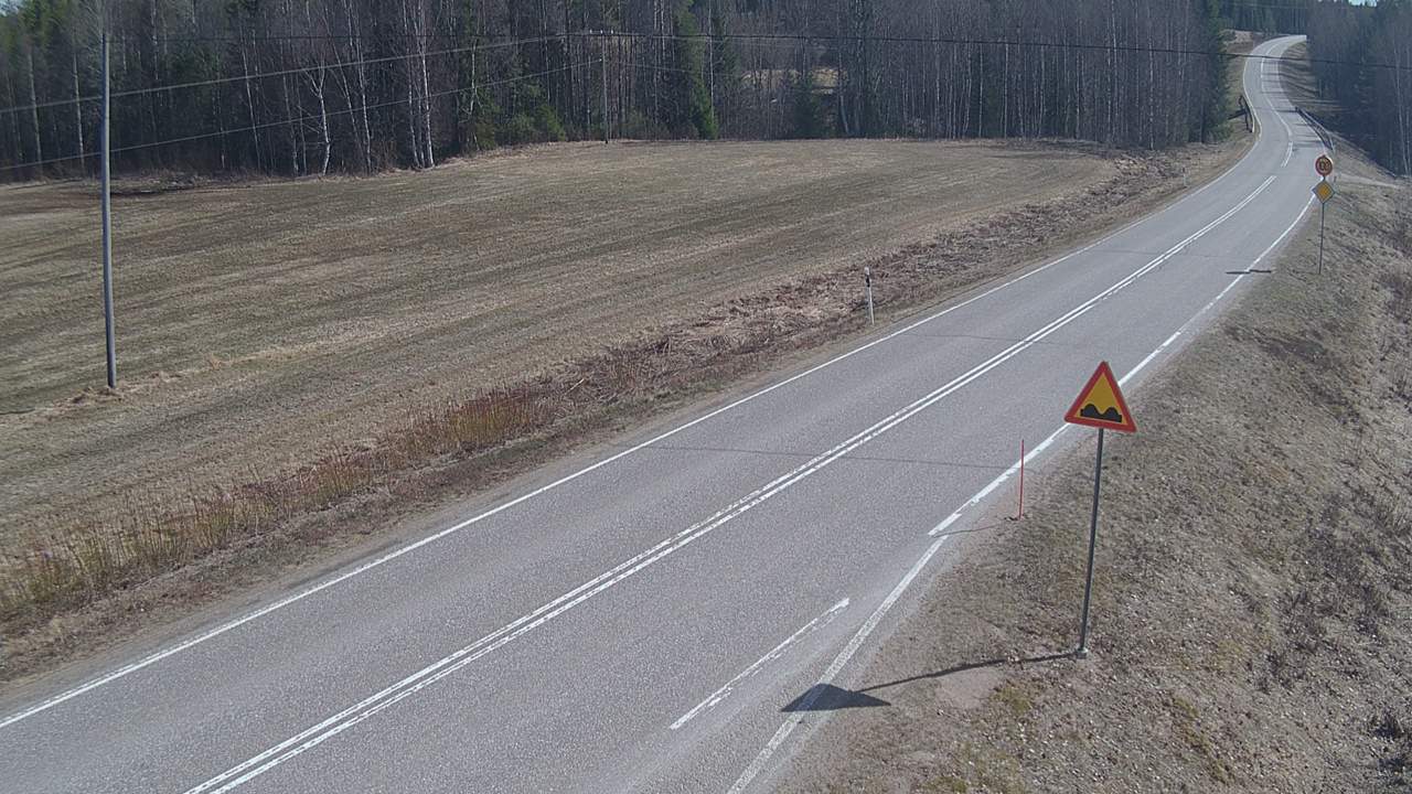 Weather Camera Image Road 78 Puolanka, Paasikoski, Puolanka, Kainuu