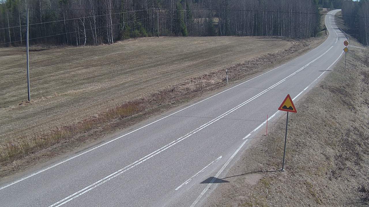 Weather Camera Image Road 78 Puolanka, Paasikoski, Puolanka, Kainuu