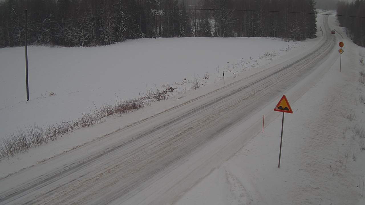 Weather Camera Image Väg 78 Puolanka, Paasikoski, Puolanka, Kainuu