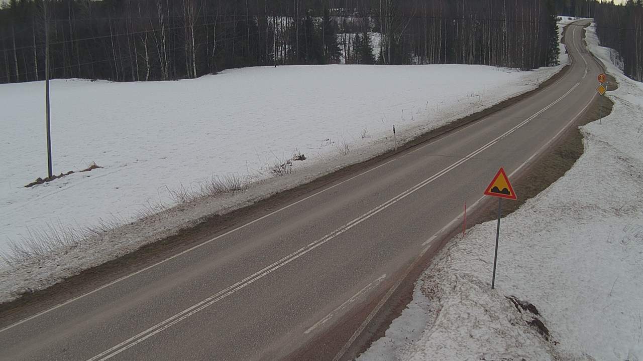 Weather Camera Image Väg 78 Puolanka, Paasikoski, Puolanka, Kainuu