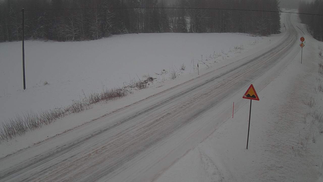 Weather Camera Image Väg 78 Puolanka, Paasikoski, Puolanka, Kainuu