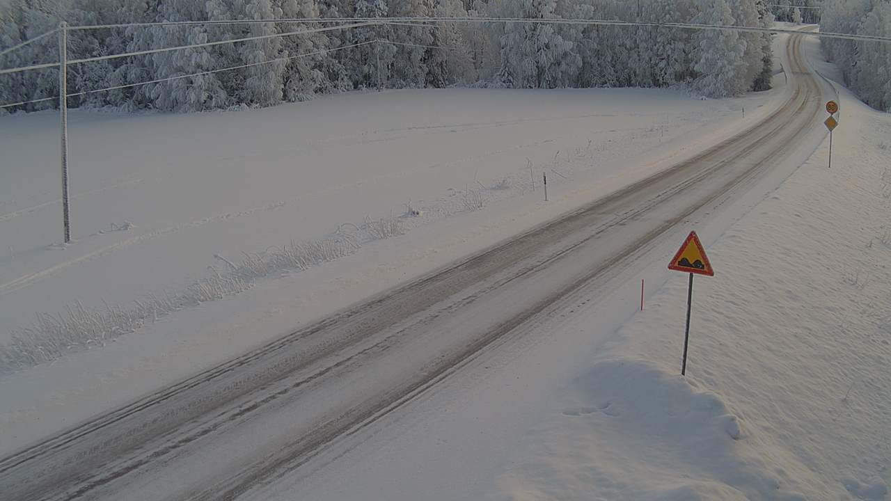 Weather Camera Image Väg 78 Puolanka, Paasikoski, Puolanka, Kainuu