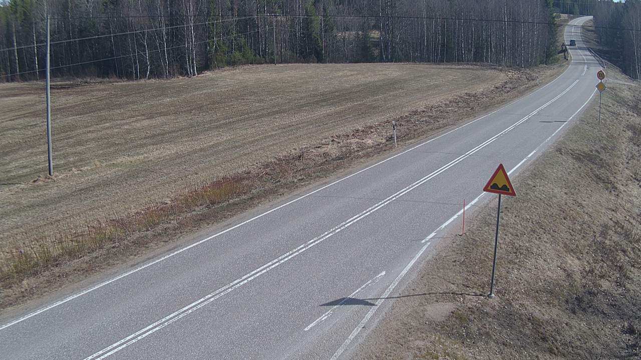 Weather Camera Image Road 78 Puolanka, Paasikoski, Puolanka, Kainuu