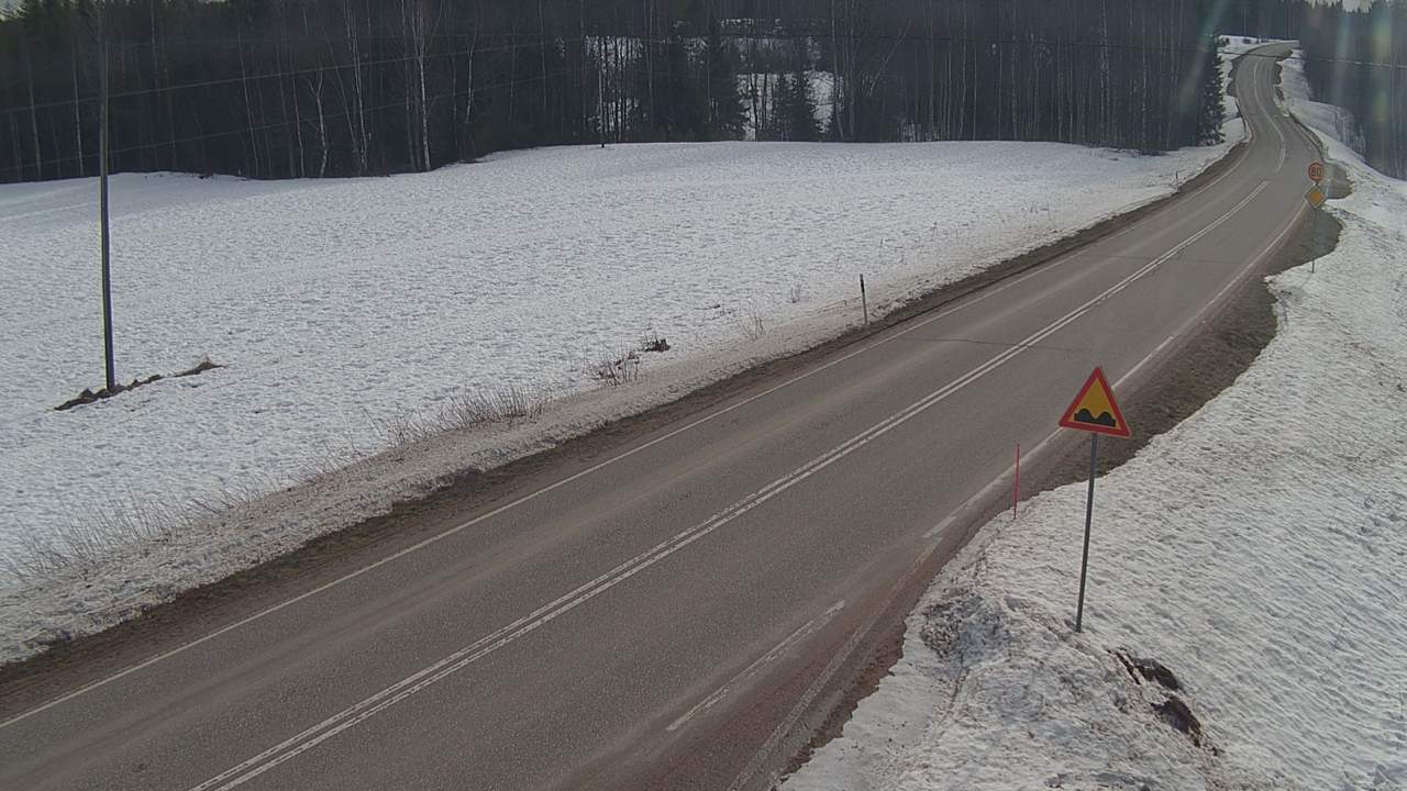 Weather Camera Image Väg 78 Puolanka, Paasikoski, Puolanka, Kainuu