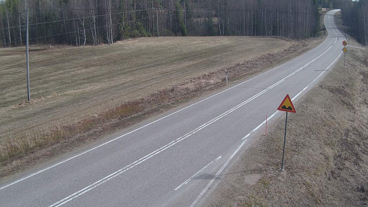 Weather Camera Image Väg 78 Puolanka, Paasikoski, Puolanka, Kainuu