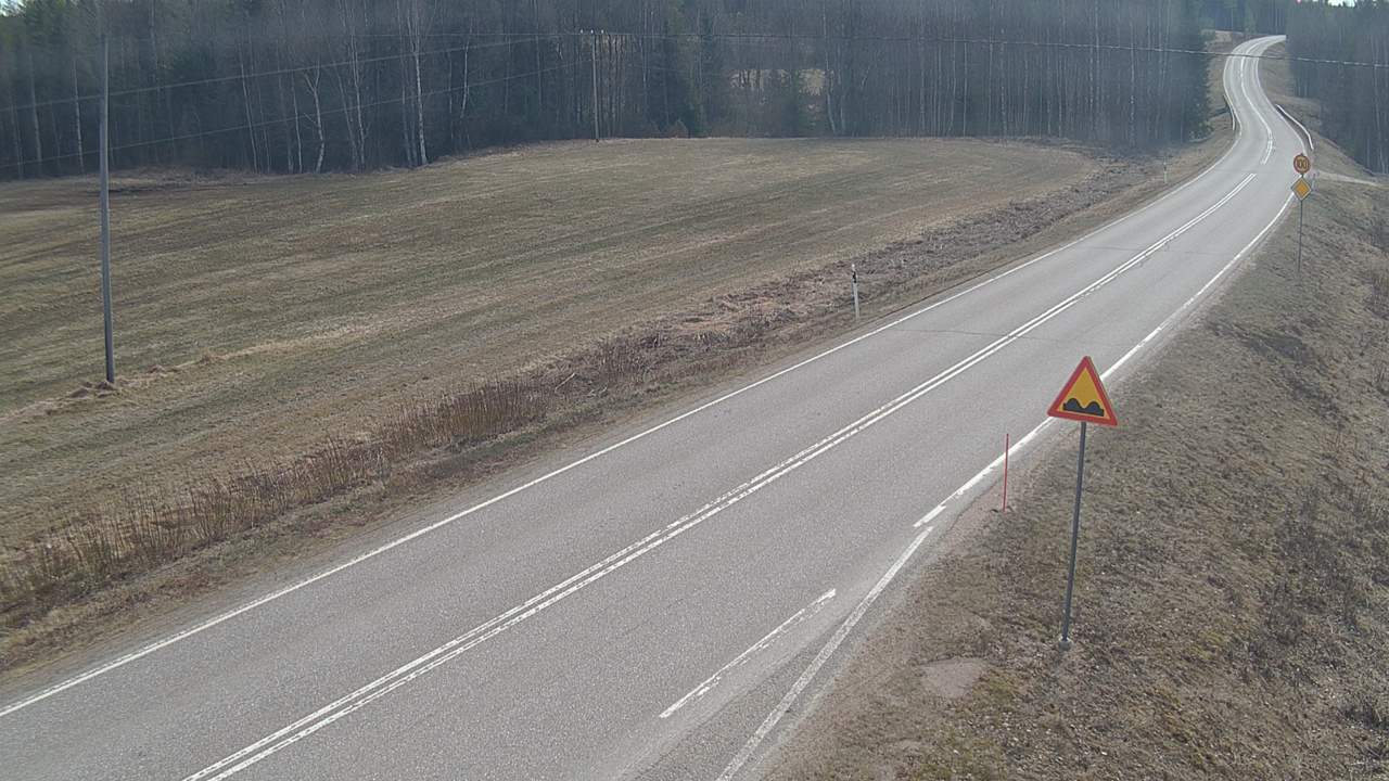 Weather Camera Image Väg 78 Puolanka, Paasikoski, Puolanka, Kainuu