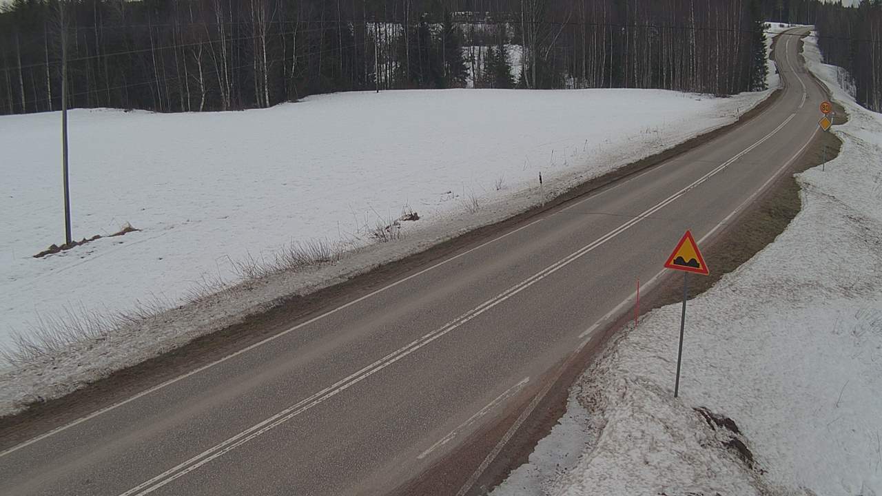 Weather Camera Image Väg 78 Puolanka, Paasikoski, Puolanka, Kainuu