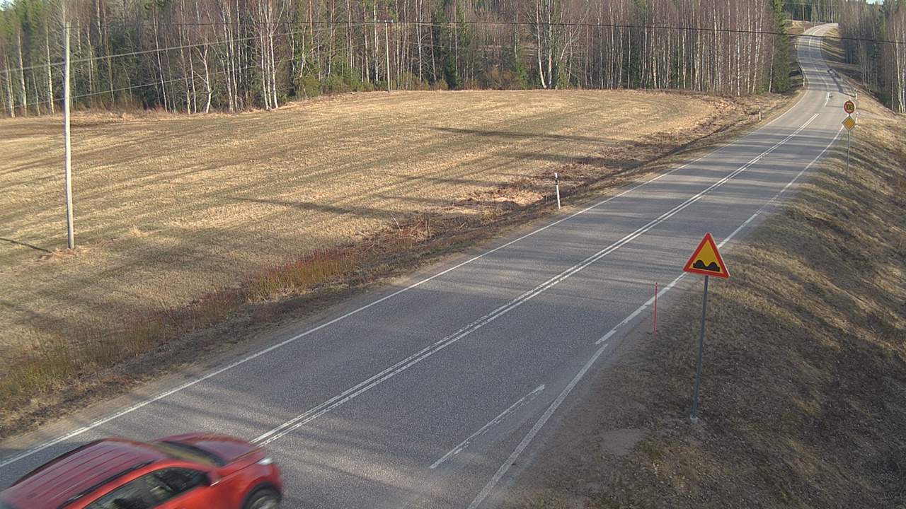 Weather Camera Image Road 78 Puolanka, Paasikoski, Puolanka, Kainuu
