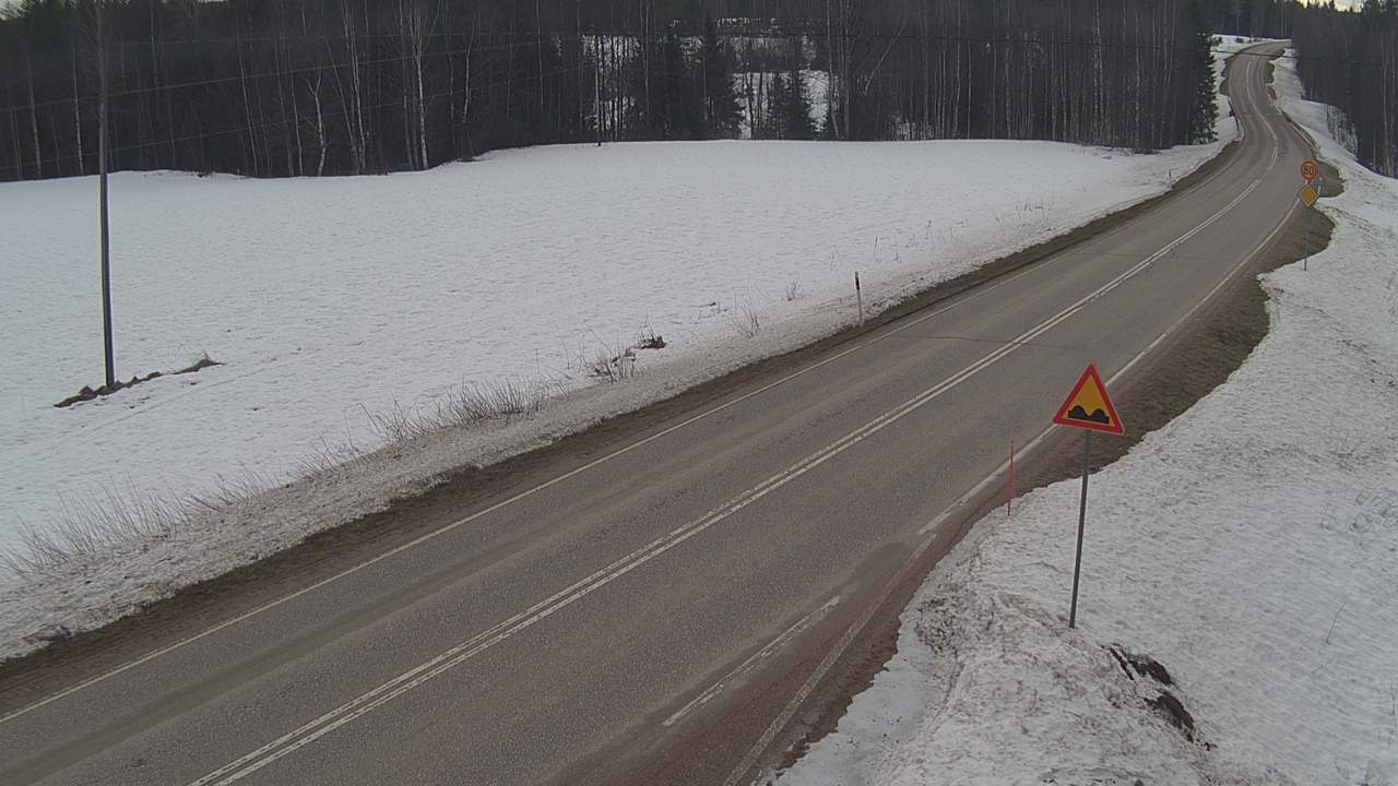 Weather Camera Image Väg 78 Puolanka, Paasikoski, Puolanka, Kainuu